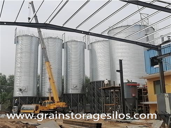 5 miscellaneous grain storage steel plate warehouses in Shanxi Distillery