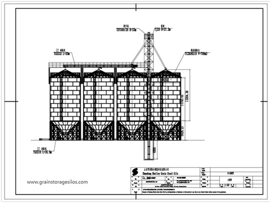 grain storage silos