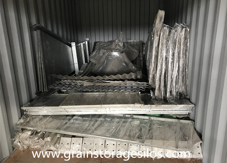 Wheat Storage Silo was Shipped to Canada