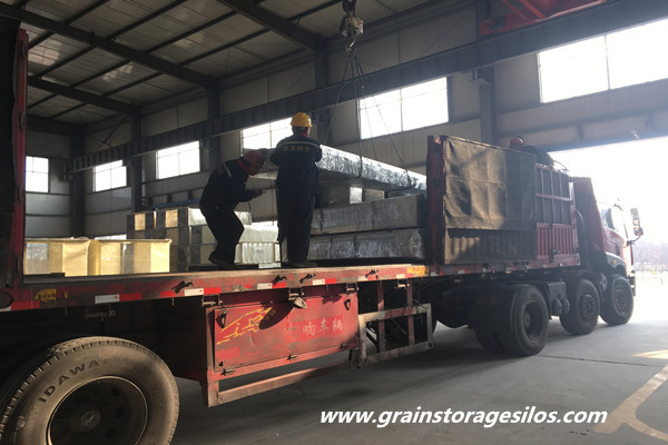 Paddy Storage Silo System was Shipped to Myanmar