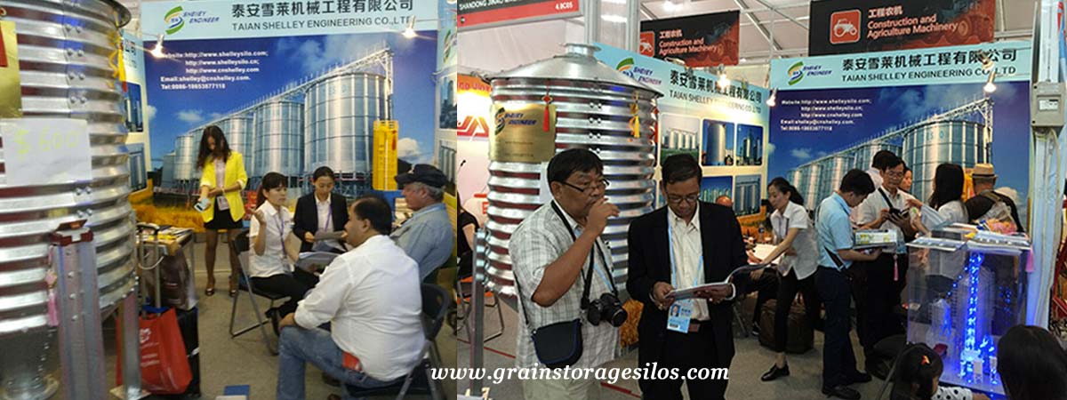 Grain storage solution showed on the 119th Canton fair