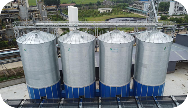 2-1000T Silo Project for Shanxi Kangyuantai Agricultural Science&Technology