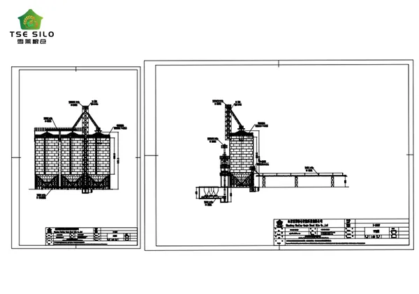 Steel Silo Overall Drawing