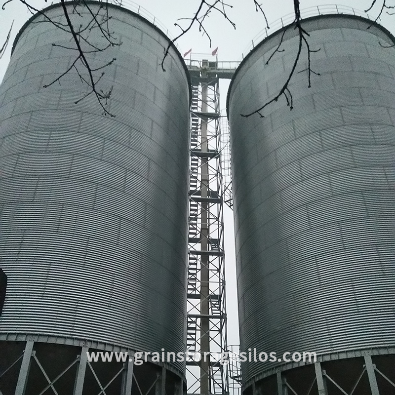 Grain steel silo