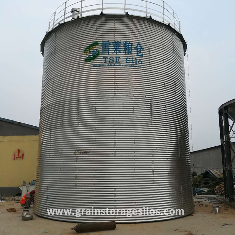 Grain steel silo