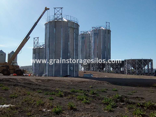 Silo project is in installation