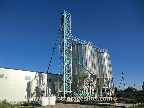 Corn storage solution in Kazakhstan