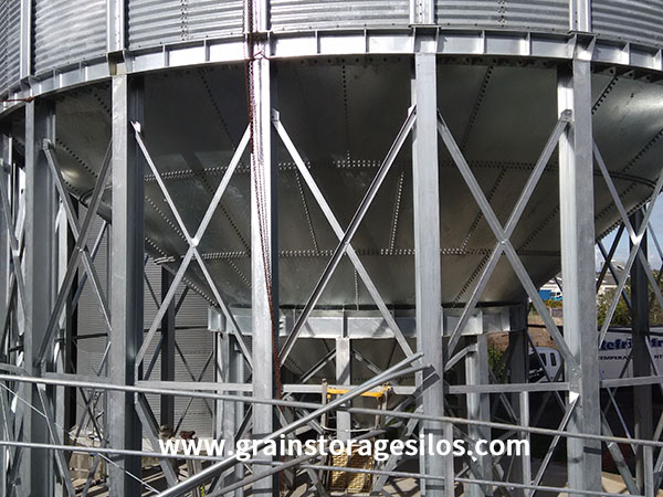 Steel Plate Silo Cone Bottom