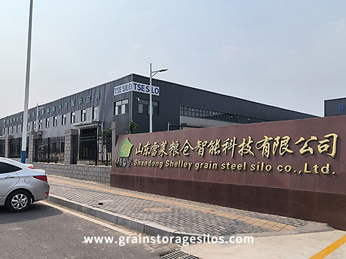 Grain Steel Silo Production Of Tse Factory