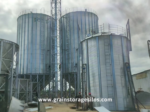 Construction Of Steel Plate Silo In Cameroon