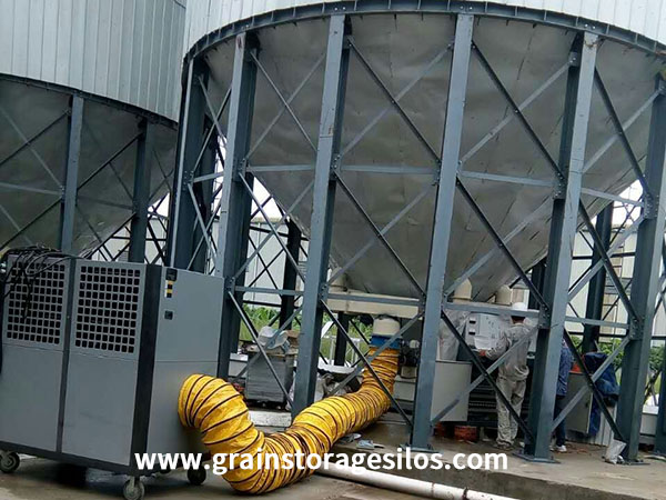 Rice Storage Insulated Silo