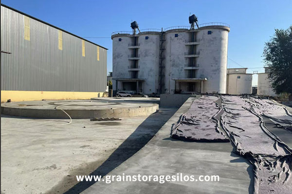Steel Silo Foundation Construction