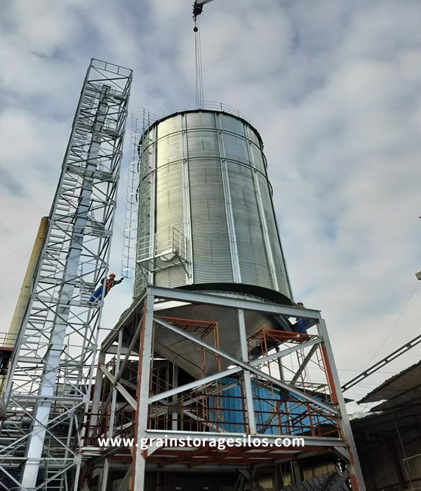 1-200 Tons Biomass Pellet Silo Picture-2