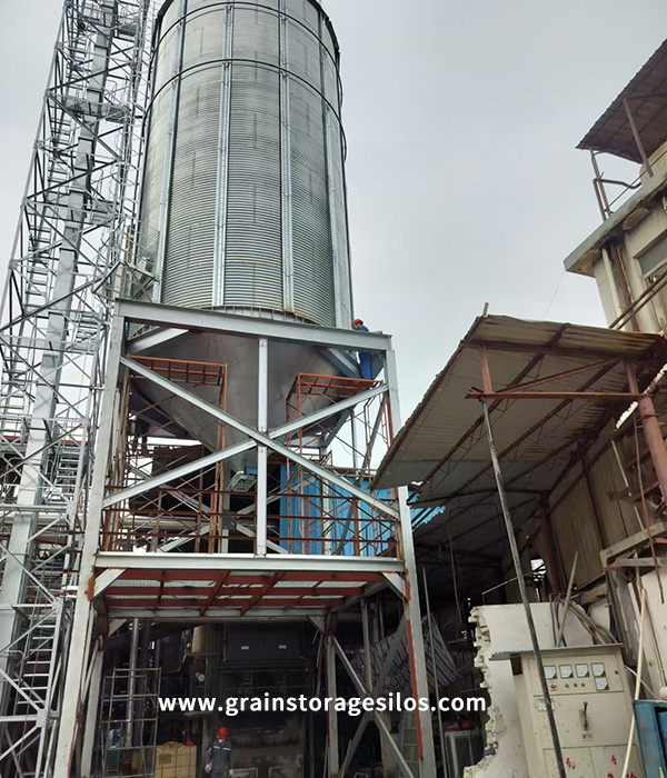 1-200 Tons Biomass Pellet Silo Picture-5