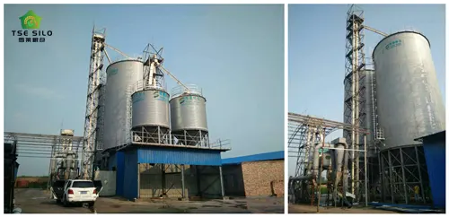 Steel Silo Installation Completed