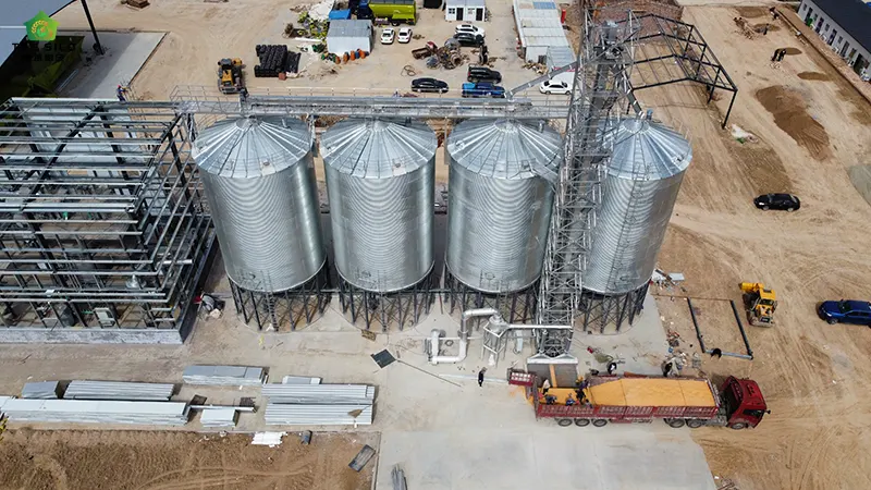 Cone Bottom Grain Silo