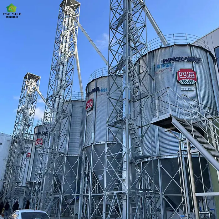 Galvanized Steel Grain Silo