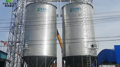Three methods for rust removal of hopper bottom silos body