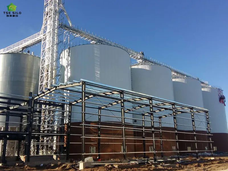 4-5000 Tons Grain Insulation Steel Silo