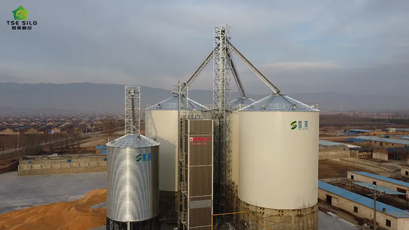 Flat Bottom Grain Steel Silo Flat Bottom Grain Steel Silo