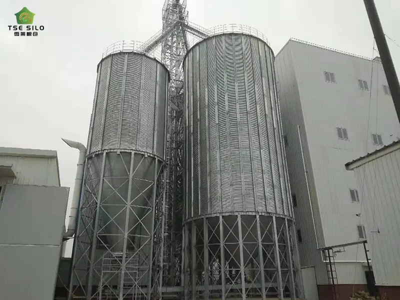 Galvanized Cone Bottom Steel Silo