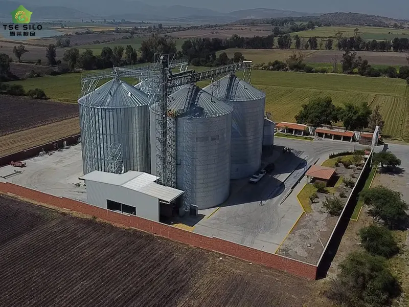 Large Grain Steel Silo Storage System