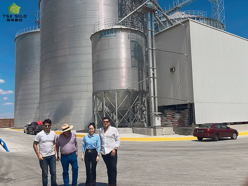 Large Steel Silo American Customers