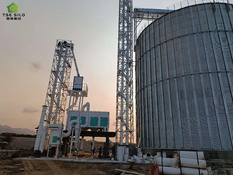 Large Steel Silo Supporting Facilities Large Steel Silo Supporting Facilities