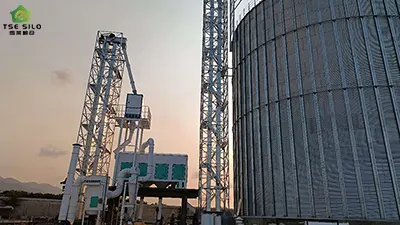 Components of large steel silo ventilation system and related knowledge introduction