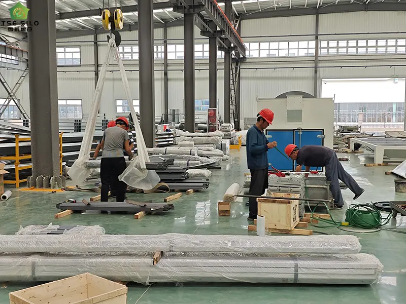 Inventory Of Components Of Steel Silo Pneumatic Conveying System