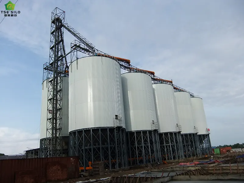 Insulated Cone Bottom Steel Silo