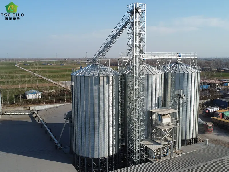 3-1100 Tons Feed Steel Silo