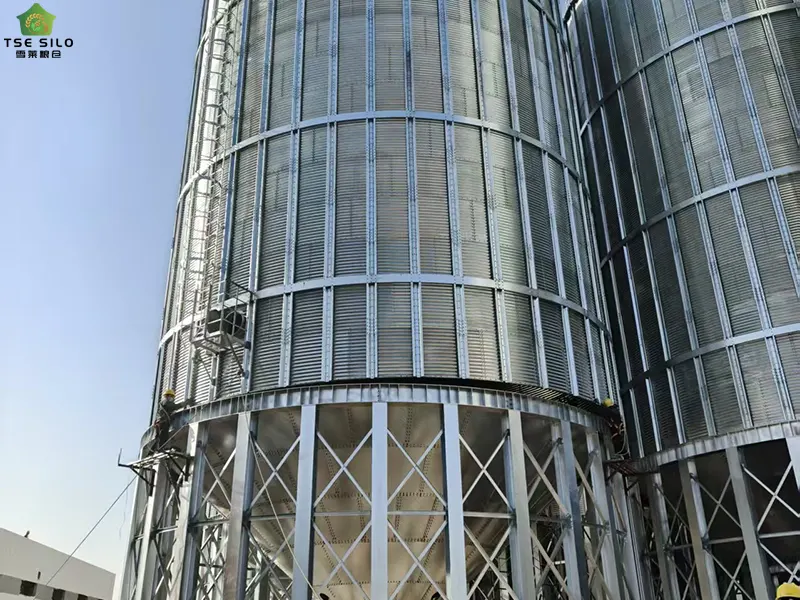 Repair of Cone-Bottom Steel Silo Body Repair of Cone-Bottom Steel Silo Body