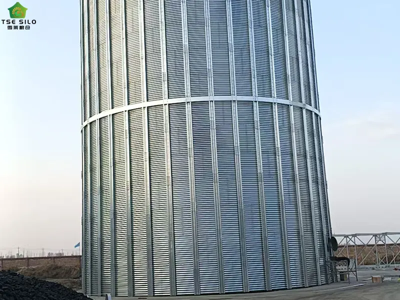 Construction of Conical Bottom Steel Silo