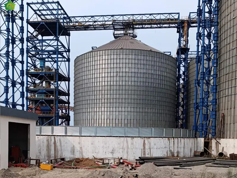 Pneumatic Conveying Speed Control for Grain Steel Silos