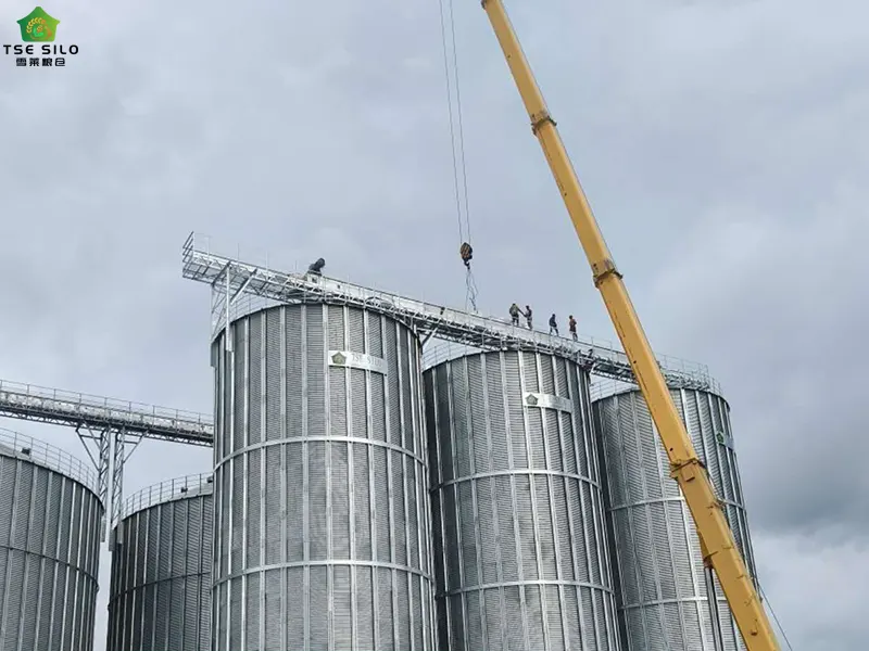 Grain Storage Equipment Installation
