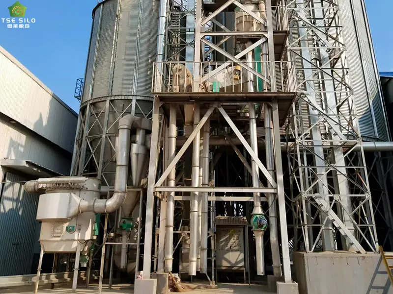 Aeration Systems Control Temperature and Humidity Inside the Silo