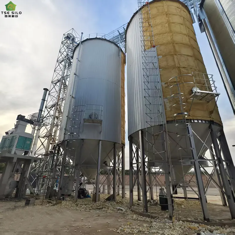 prevent mold growth grain silo aeration temperature below 20 degrees celsius