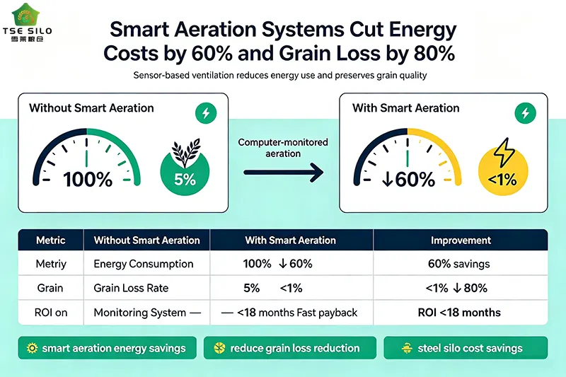 smart aeration energy cost reduction grain loss prevention chart 60 percent smart aeration energy cost reduction grain loss prevention chart 60 percent