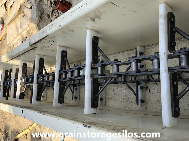 drag conveyor for rice husk silo site in myanmar
