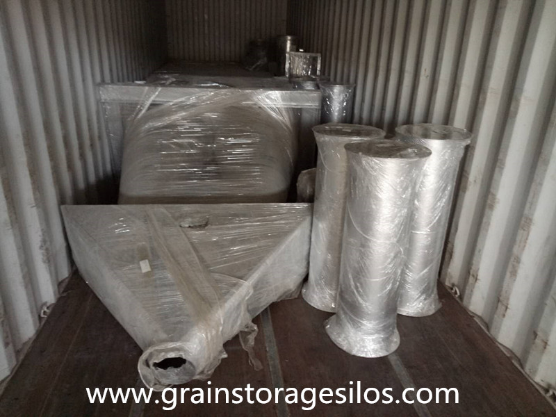 grain cleaning system shipping to uruguay